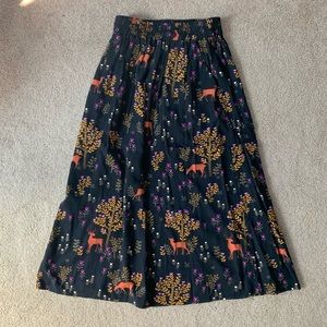 Princess Highway Woodland Midi Skirt